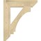 Ekena Millwork Imperial Slat Rough Sawn Bracket, Douglas Fir, 6"W x 30"D x 36"H BKT06X30X36IMP06RDF - alternate 2